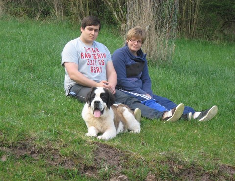 06.04.14 Spaziergang mit Bernhardinerklub